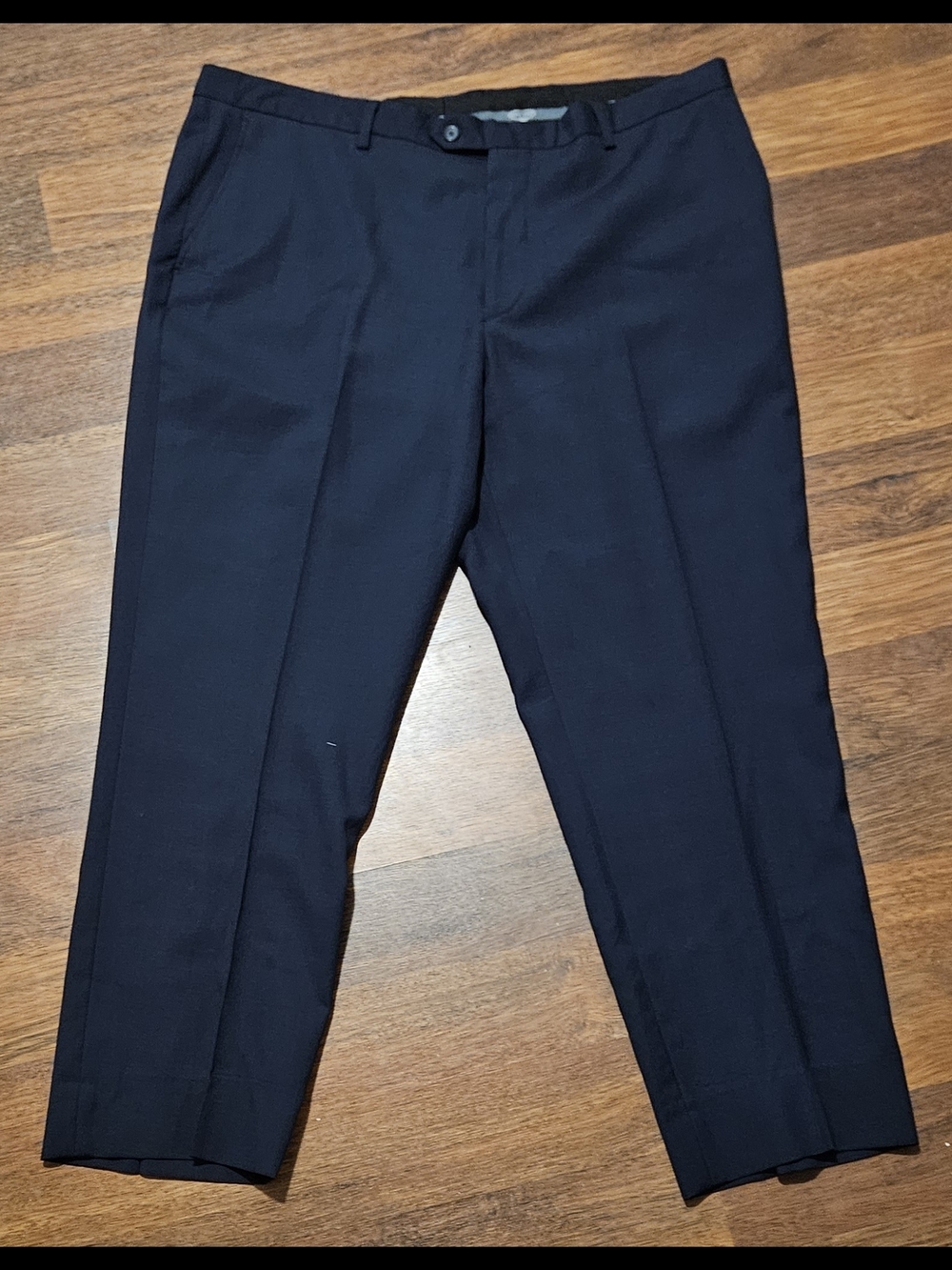 PRONTO UOMO Mens platinum dress pants SIZE 42x29 COLOR NAVY CP29